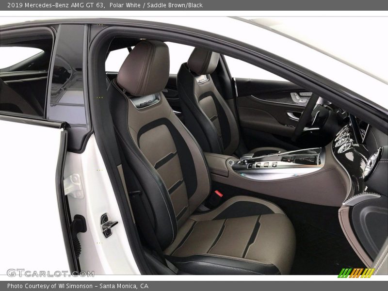 Front Seat of 2019 AMG GT 63