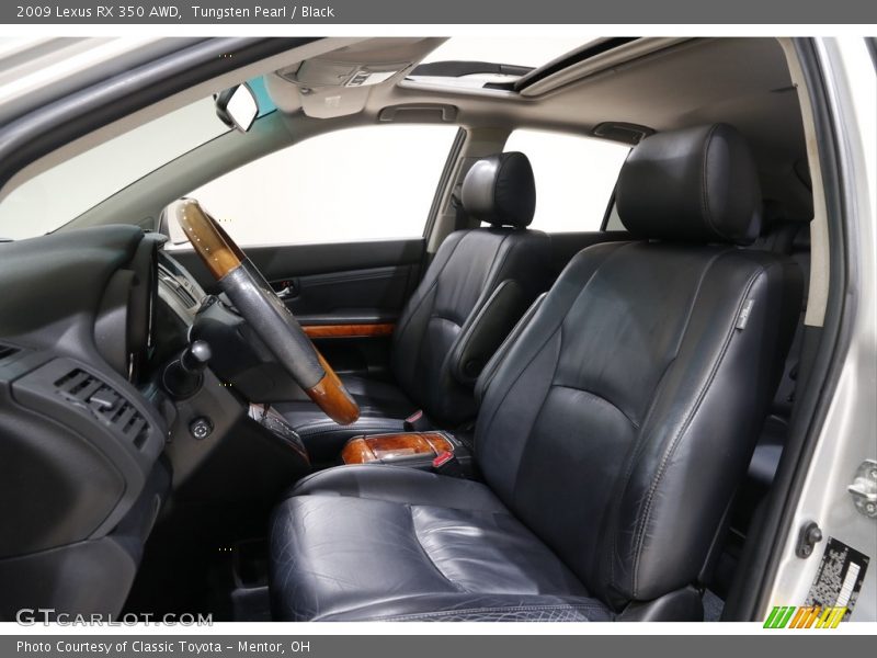 Tungsten Pearl / Black 2009 Lexus RX 350 AWD