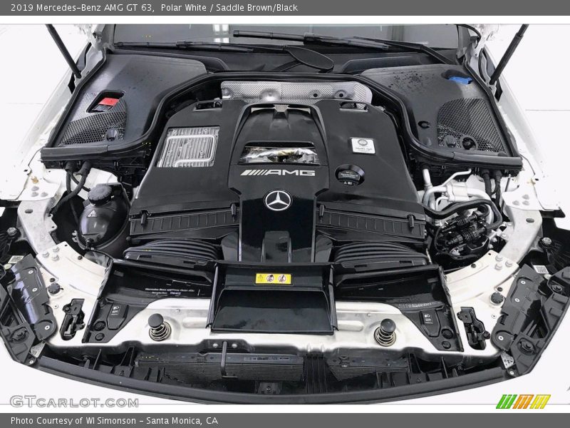  2019 AMG GT 63 Engine - 4.0 AMG Twin-Turbocharged DOHC 32-Valve VVT V8