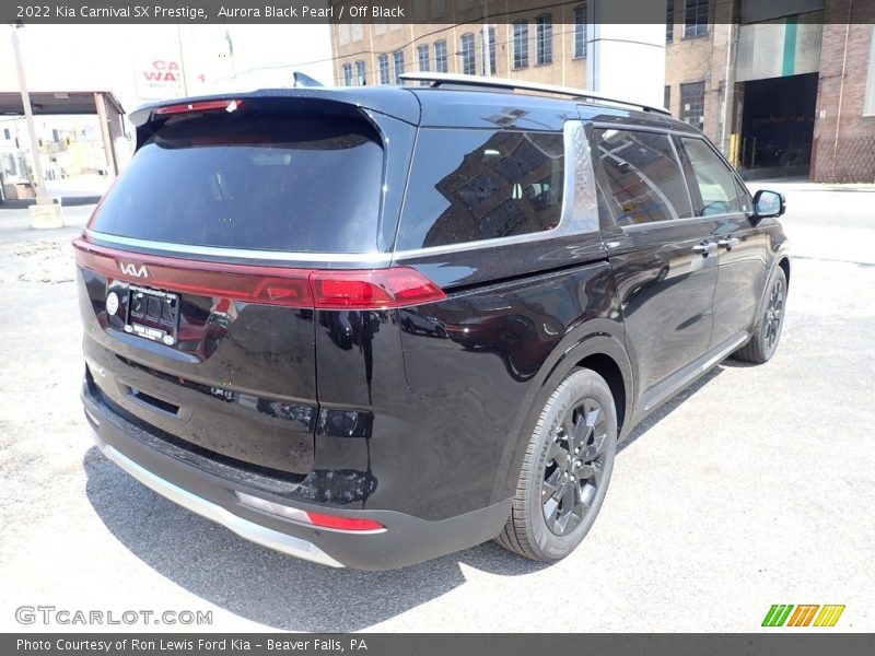 Aurora Black Pearl / Off Black 2022 Kia Carnival SX Prestige