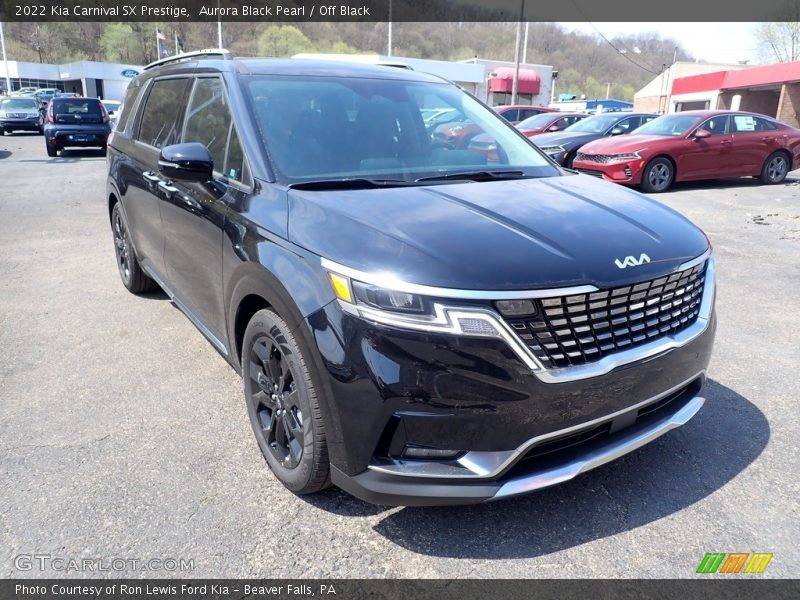 Front 3/4 View of 2022 Carnival SX Prestige