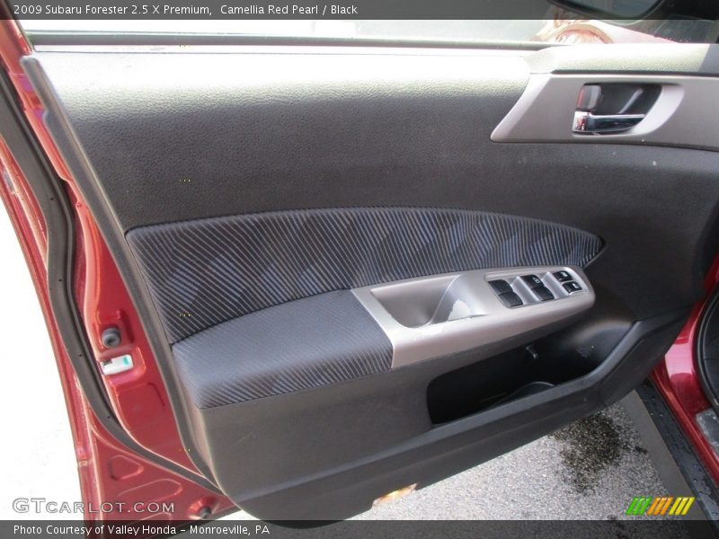 Camellia Red Pearl / Black 2009 Subaru Forester 2.5 X Premium