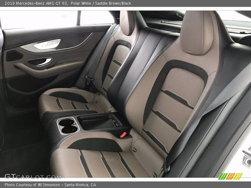 Rear Seat of 2019 AMG GT 63