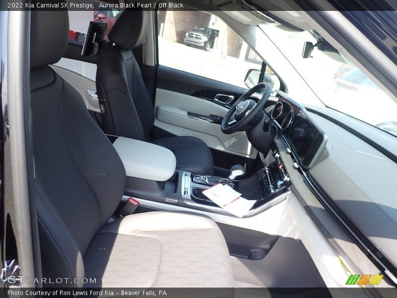 Aurora Black Pearl / Off Black 2022 Kia Carnival SX Prestige