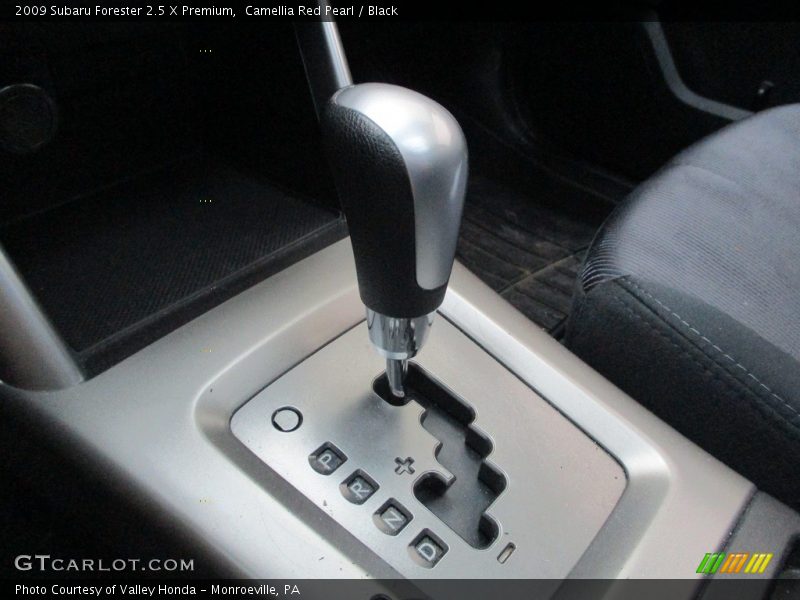 Camellia Red Pearl / Black 2009 Subaru Forester 2.5 X Premium