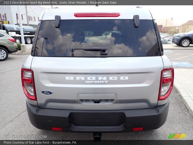 Iconic Silver Metallic / Medium Dark Slate 2021 Ford Bronco Sport Big Bend 4x4