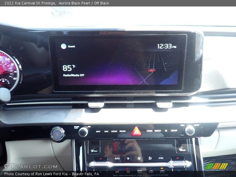 Aurora Black Pearl / Off Black 2022 Kia Carnival SX Prestige