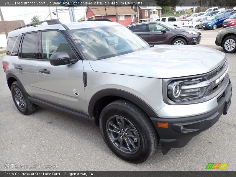 Front 3/4 View of 2021 Bronco Sport Big Bend 4x4
