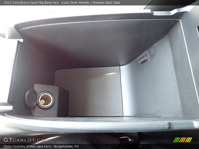 Iconic Silver Metallic / Medium Dark Slate 2021 Ford Bronco Sport Big Bend 4x4