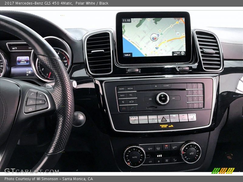 Polar White / Black 2017 Mercedes-Benz GLS 450 4Matic