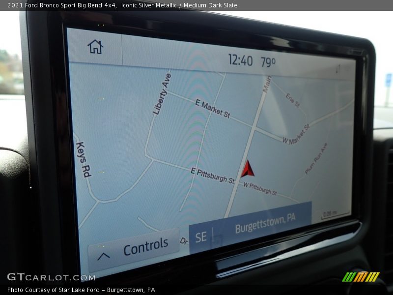 Iconic Silver Metallic / Medium Dark Slate 2021 Ford Bronco Sport Big Bend 4x4