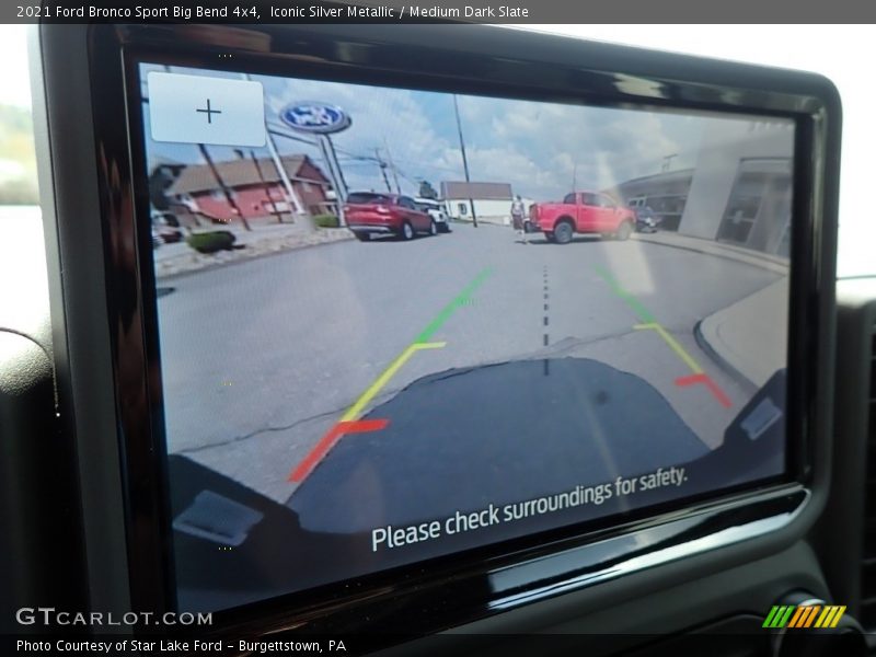 Iconic Silver Metallic / Medium Dark Slate 2021 Ford Bronco Sport Big Bend 4x4