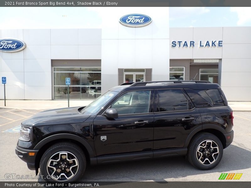Shadow Black / Ebony 2021 Ford Bronco Sport Big Bend 4x4