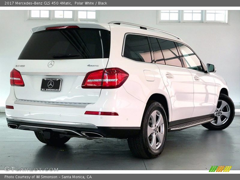 Polar White / Black 2017 Mercedes-Benz GLS 450 4Matic