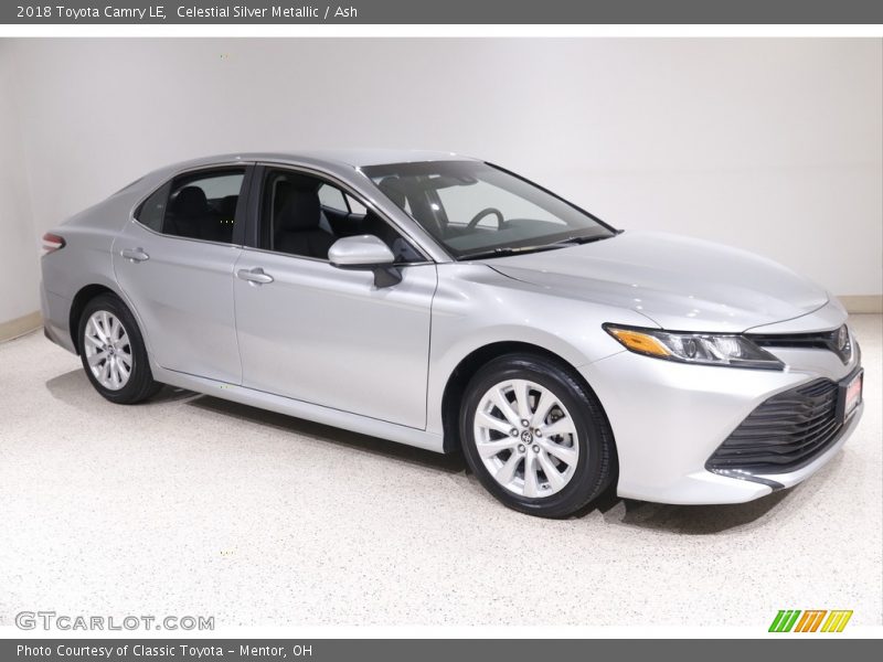 Celestial Silver Metallic / Ash 2018 Toyota Camry LE