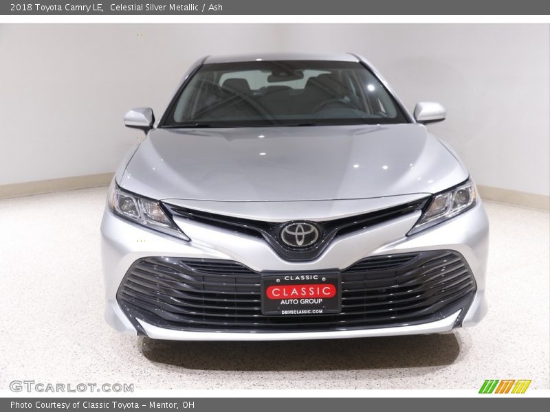 Celestial Silver Metallic / Ash 2018 Toyota Camry LE