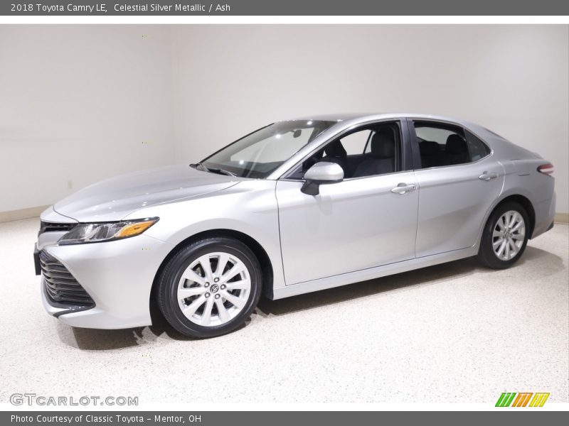 Celestial Silver Metallic / Ash 2018 Toyota Camry LE
