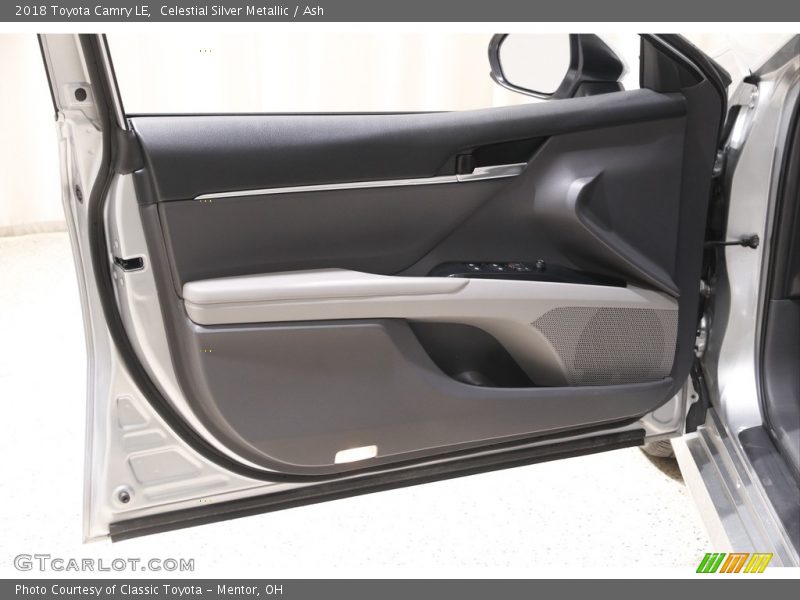 Celestial Silver Metallic / Ash 2018 Toyota Camry LE