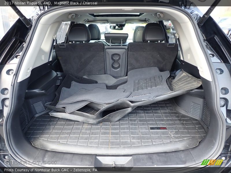 Magnetic Black / Charcoal 2017 Nissan Rogue SL AWD