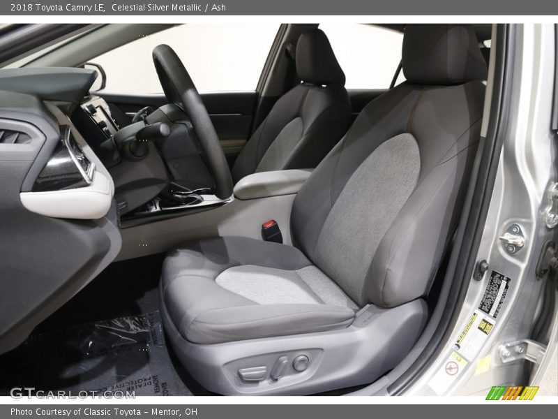 Celestial Silver Metallic / Ash 2018 Toyota Camry LE