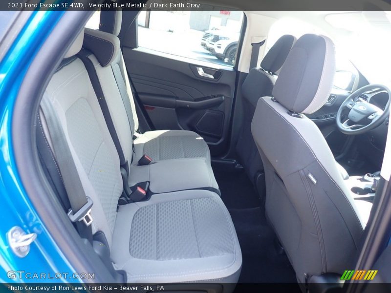 Velocity Blue Metallic / Dark Earth Gray 2021 Ford Escape SE 4WD