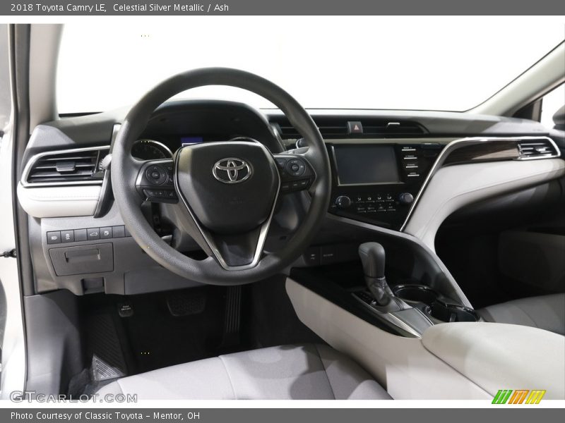 Celestial Silver Metallic / Ash 2018 Toyota Camry LE