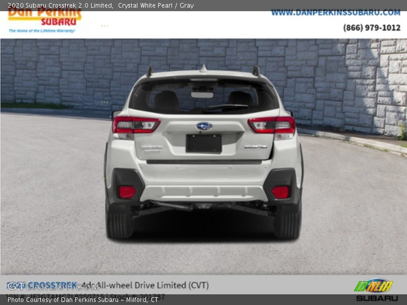 Crystal White Pearl / Gray 2020 Subaru Crosstrek 2.0 Limited