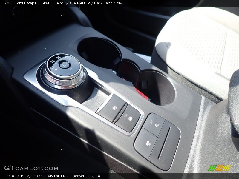 Velocity Blue Metallic / Dark Earth Gray 2021 Ford Escape SE 4WD
