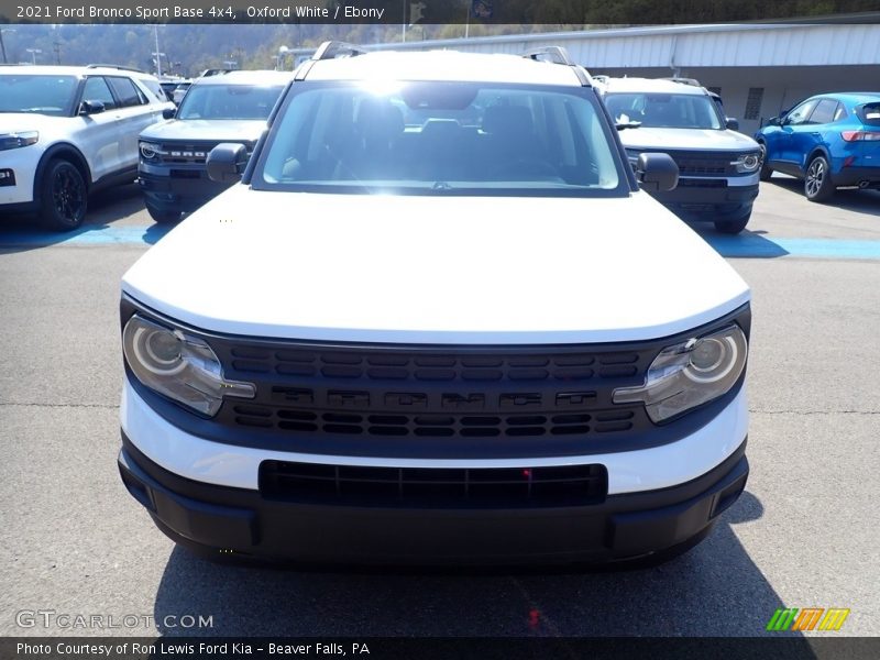 Oxford White / Ebony 2021 Ford Bronco Sport Base 4x4