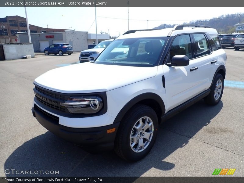 Oxford White / Ebony 2021 Ford Bronco Sport Base 4x4