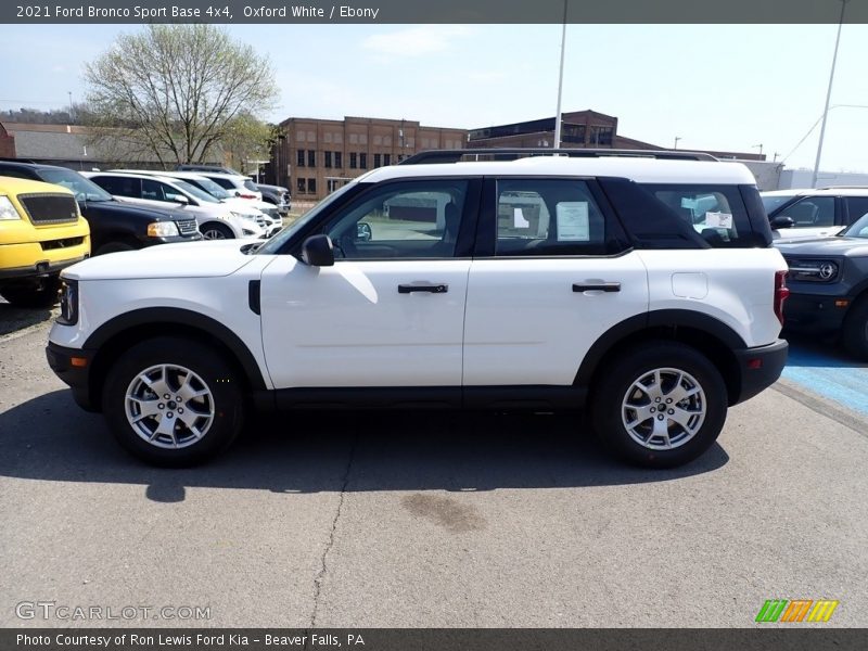 Oxford White / Ebony 2021 Ford Bronco Sport Base 4x4