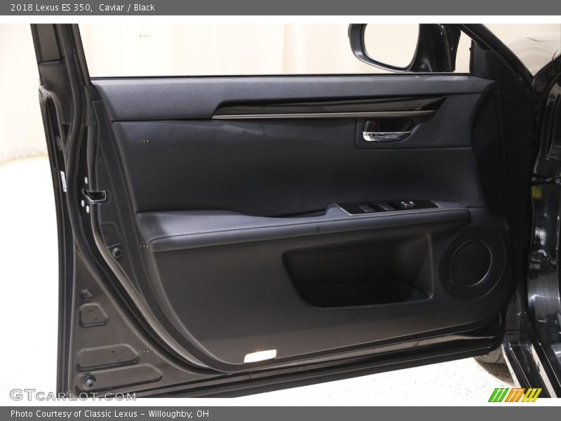 Caviar / Black 2018 Lexus ES 350