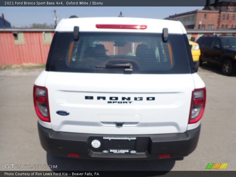 Oxford White / Ebony 2021 Ford Bronco Sport Base 4x4