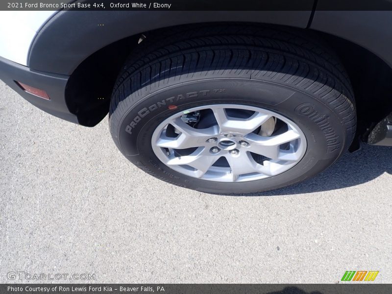 Oxford White / Ebony 2021 Ford Bronco Sport Base 4x4