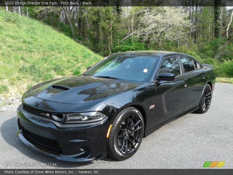 Pitch Black / Black 2020 Dodge Charger Scat Pack