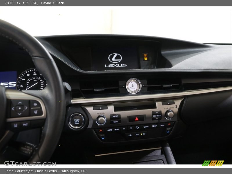 Caviar / Black 2018 Lexus ES 350