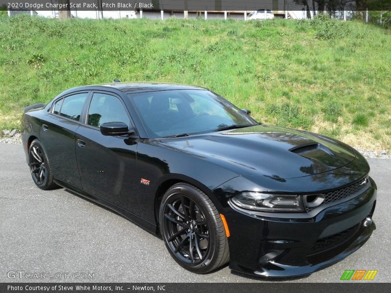 Pitch Black / Black 2020 Dodge Charger Scat Pack