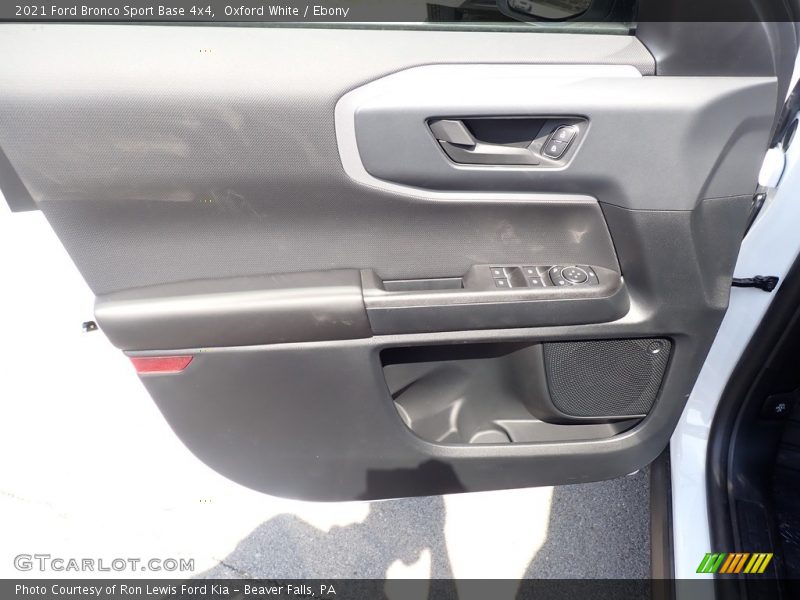 Oxford White / Ebony 2021 Ford Bronco Sport Base 4x4