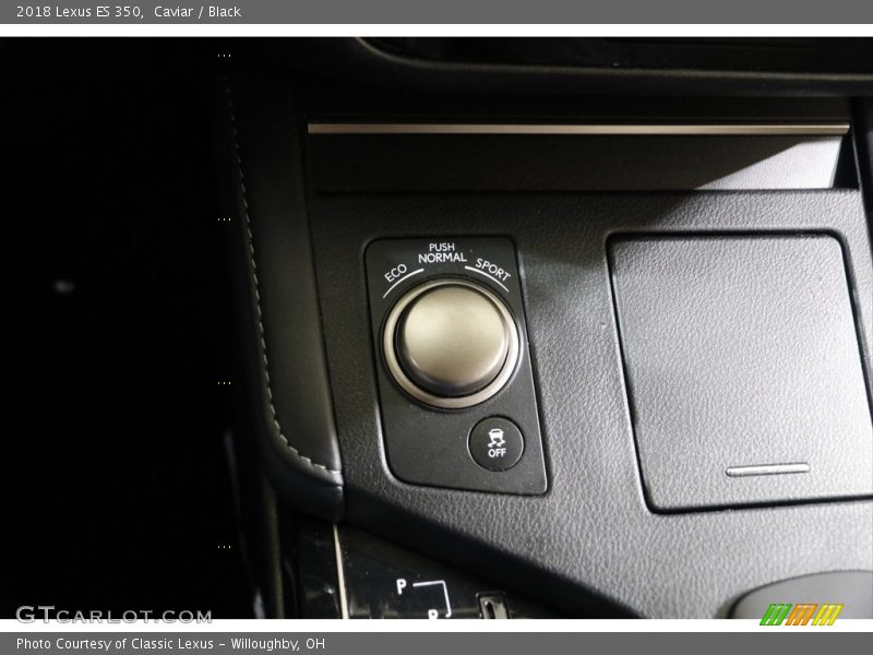 Caviar / Black 2018 Lexus ES 350