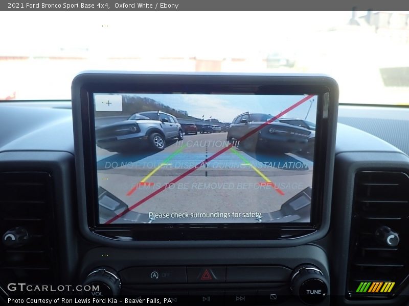 Oxford White / Ebony 2021 Ford Bronco Sport Base 4x4