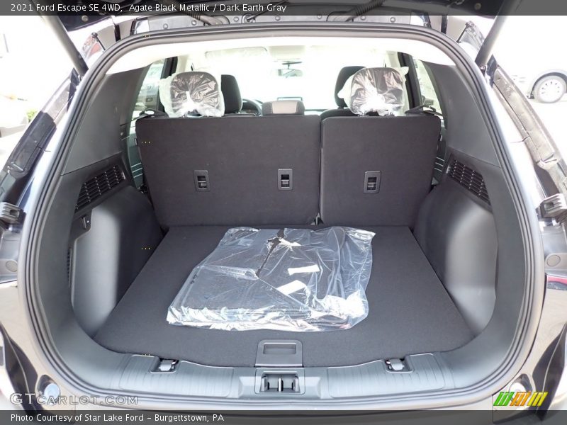 Agate Black Metallic / Dark Earth Gray 2021 Ford Escape SE 4WD