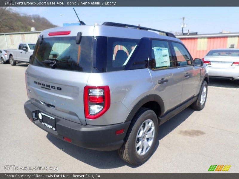 Iconic Silver Metallic / Ebony 2021 Ford Bronco Sport Base 4x4
