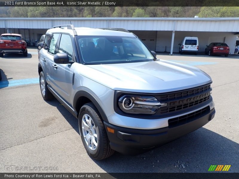 Iconic Silver Metallic / Ebony 2021 Ford Bronco Sport Base 4x4