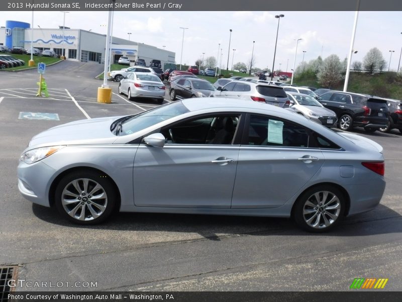Iridescent Silver Blue Pearl / Gray 2013 Hyundai Sonata SE