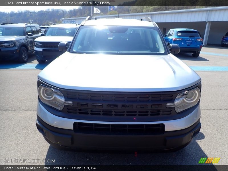 Iconic Silver Metallic / Ebony 2021 Ford Bronco Sport Base 4x4