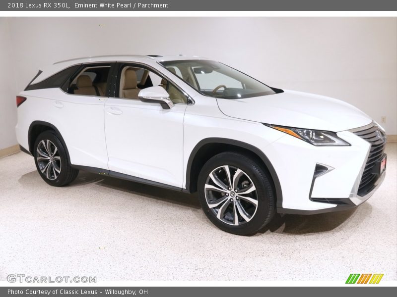 Eminent White Pearl / Parchment 2018 Lexus RX 350L