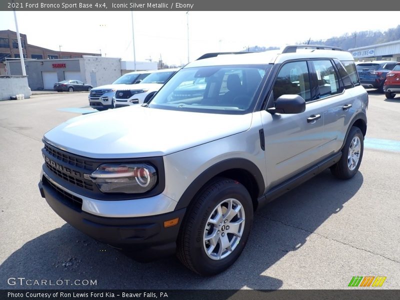 Iconic Silver Metallic / Ebony 2021 Ford Bronco Sport Base 4x4
