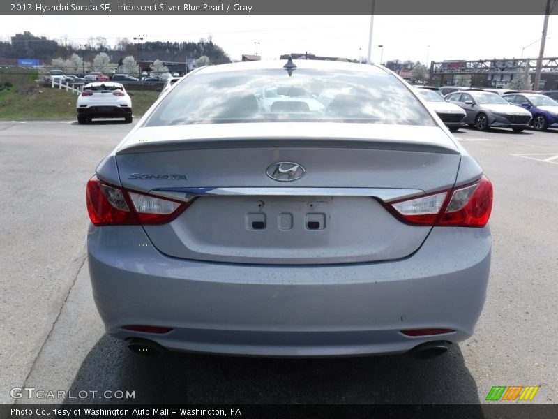 Iridescent Silver Blue Pearl / Gray 2013 Hyundai Sonata SE
