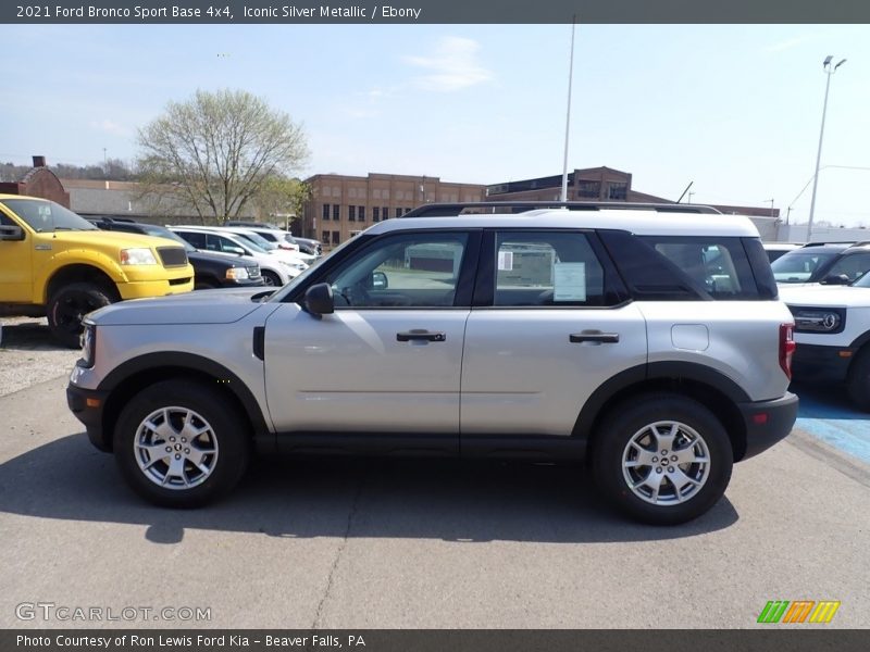 Iconic Silver Metallic / Ebony 2021 Ford Bronco Sport Base 4x4
