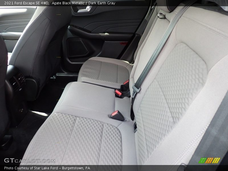 Agate Black Metallic / Dark Earth Gray 2021 Ford Escape SE 4WD